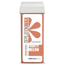 Віск в касеті для депіляції Simple Use Beauty Fruity Melon (Фруктова диня) 100 мл